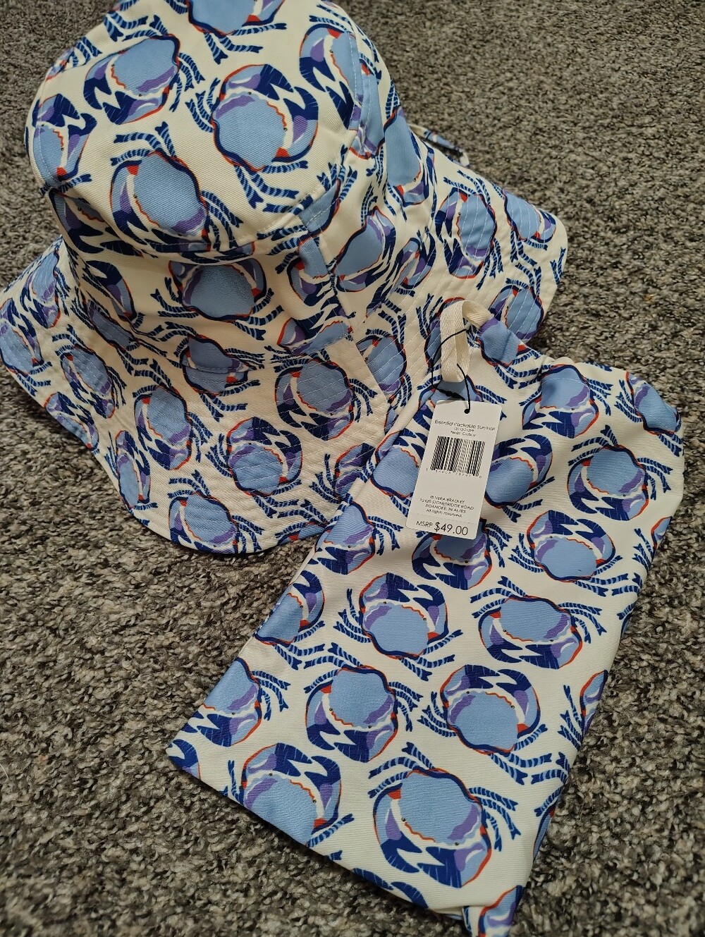 Vera Bradley Packable Sun Hat